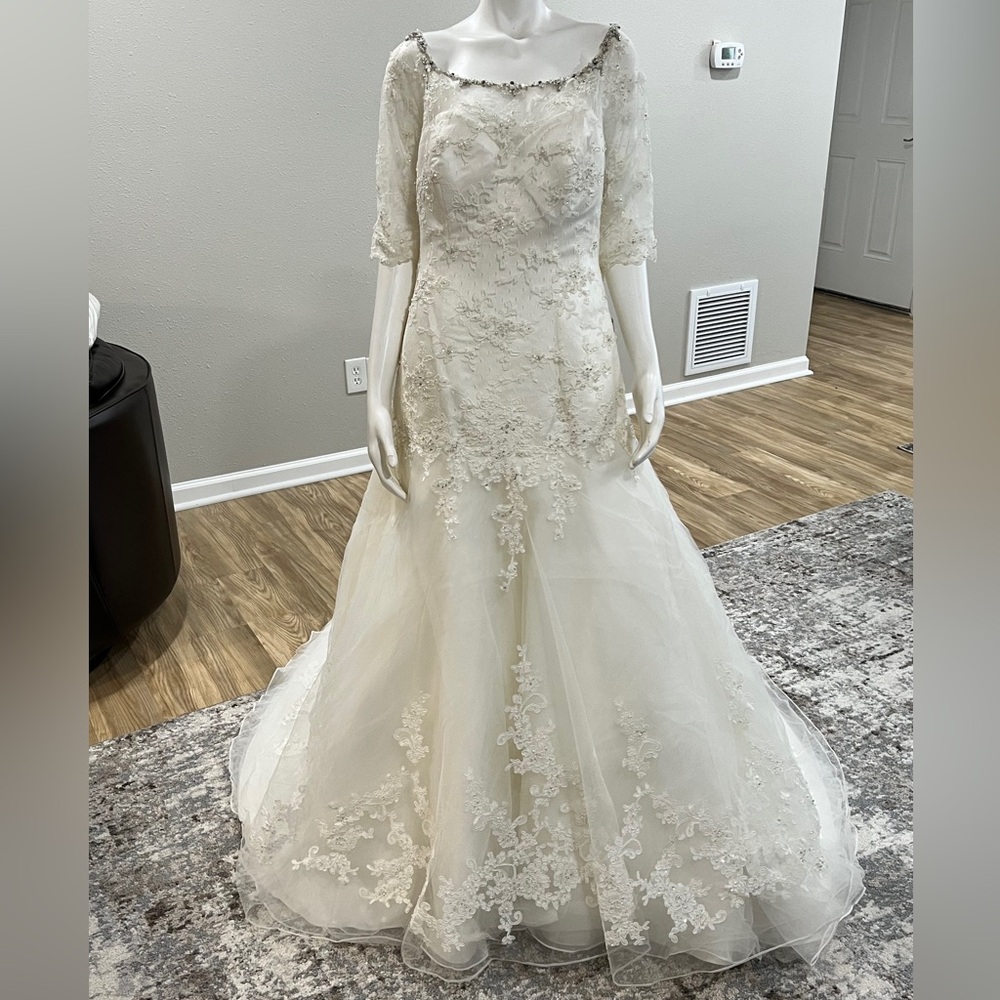 Size 16 Kenneth Winston PRIVATE LABEL BY G BRIDAL DESIGN HOUSE GOWN $1472